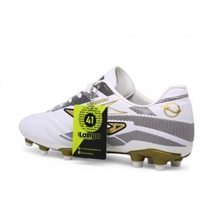 M- LALİGA KRAMPON - 640 - LEVEL - BEYAZ-ALTIN