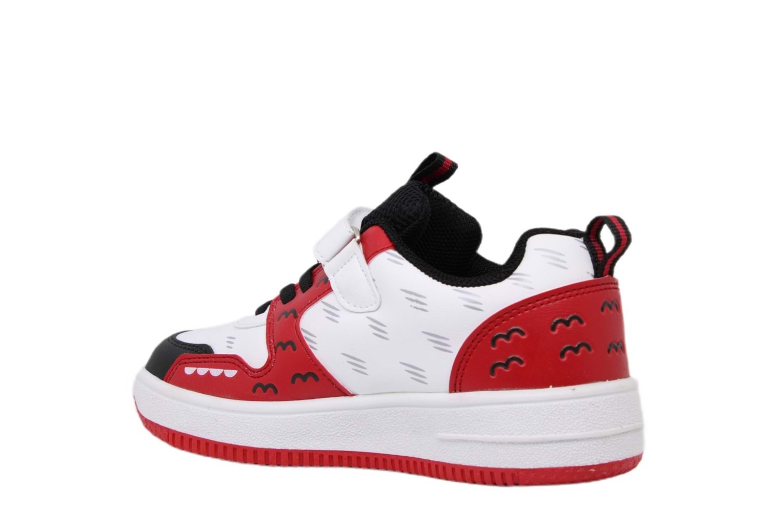 F- LAMBIRLENT SPOR KEST - 033-5 - SİYAH-BEYAZ-KIRMIZI