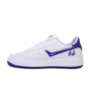 Z- LAMBIRLENT SPOR - 2195-3 - CİLT / BEYAZ-MOR