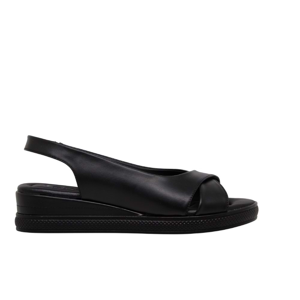 Z- LEONA SANDALET - 3009 - SİYAH