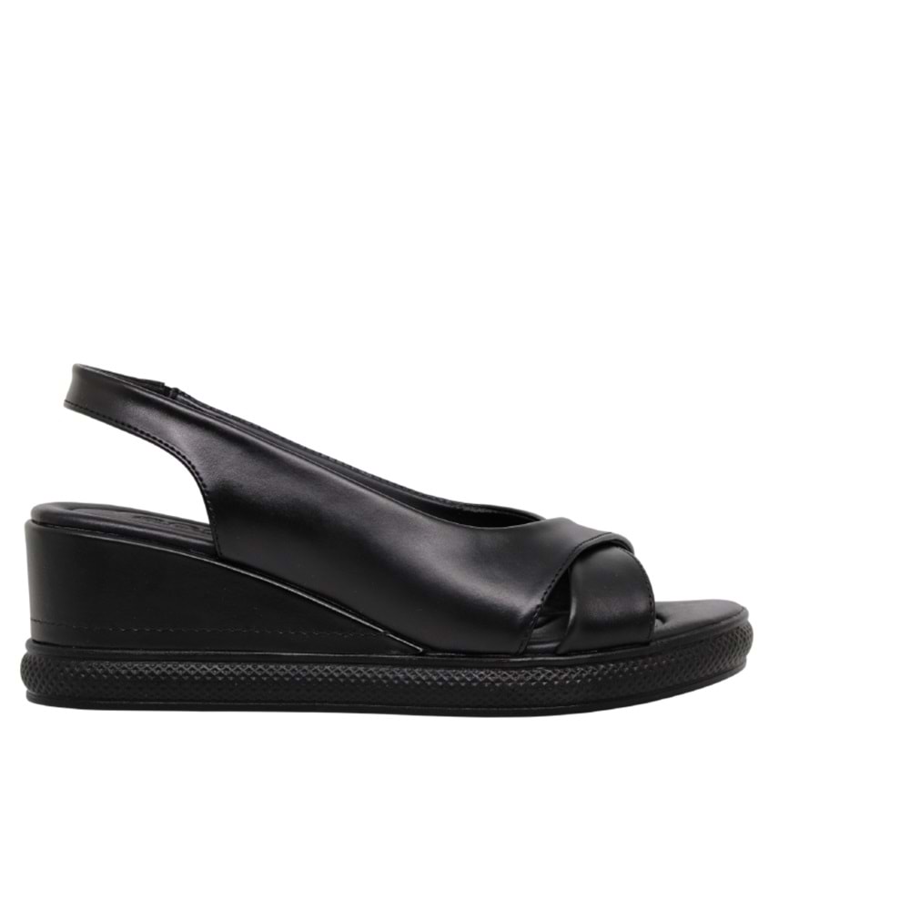 Z- LEONA SANDALET - 3012-3009 - SİYAH