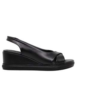 Z- LEONA SANDALET - 3012-3009 - SİYAH