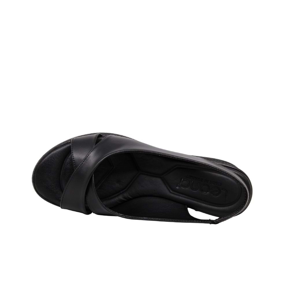 Z- LEONA SANDALET - 3012-3009 - SİYAH