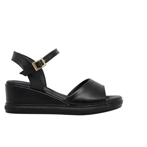 Z- LEONA SANDALET - 3059 - SİYAH