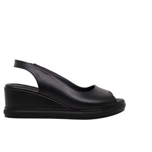 Z- LEONA SANDALET - 3070 - SİYAH