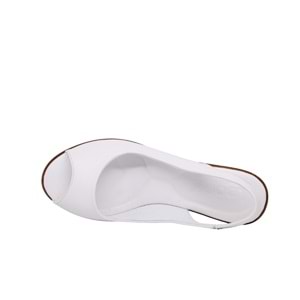 Z- LEONA SANDALET - 3800-3070 - BEYAZ