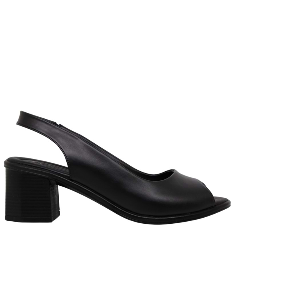 Z- LEONA SANDALET - 3800-3070 - SİYAH
