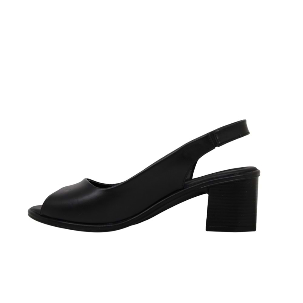 Z- LEONA SANDALET - 3800-3070 - SİYAH