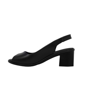 Z- LEONA SANDALET - 3800-3070 - SİYAH