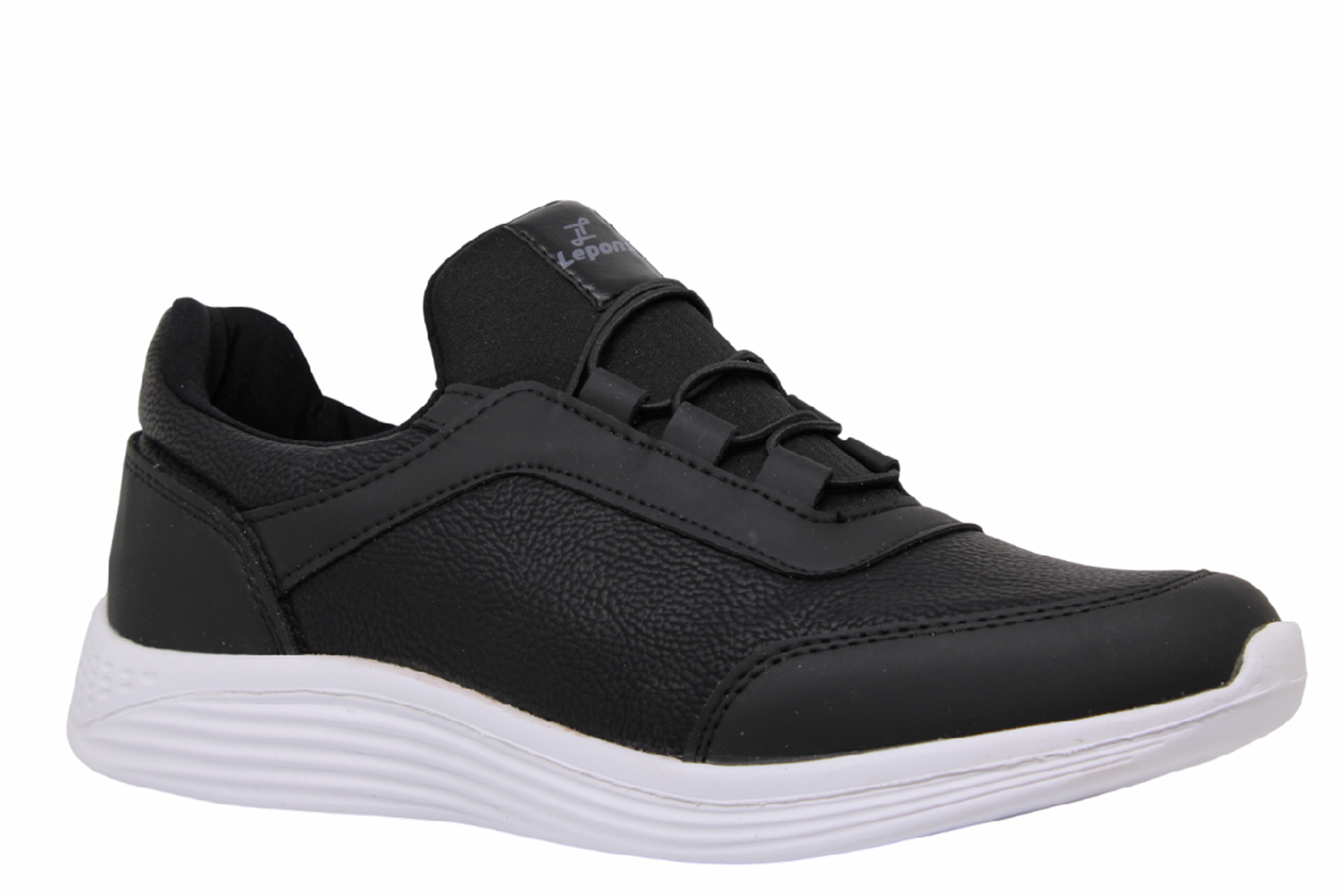 M- LEPONS SPOR - L-110 - CİLT / SİYAH-BEYAZ - 45-47 NO