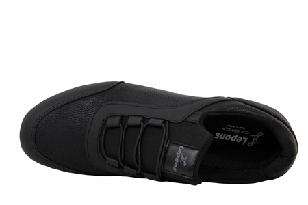 M- LEPONS SPOR - L-110 - CİLT / SİYAH-BEYAZ - 45-47 NO