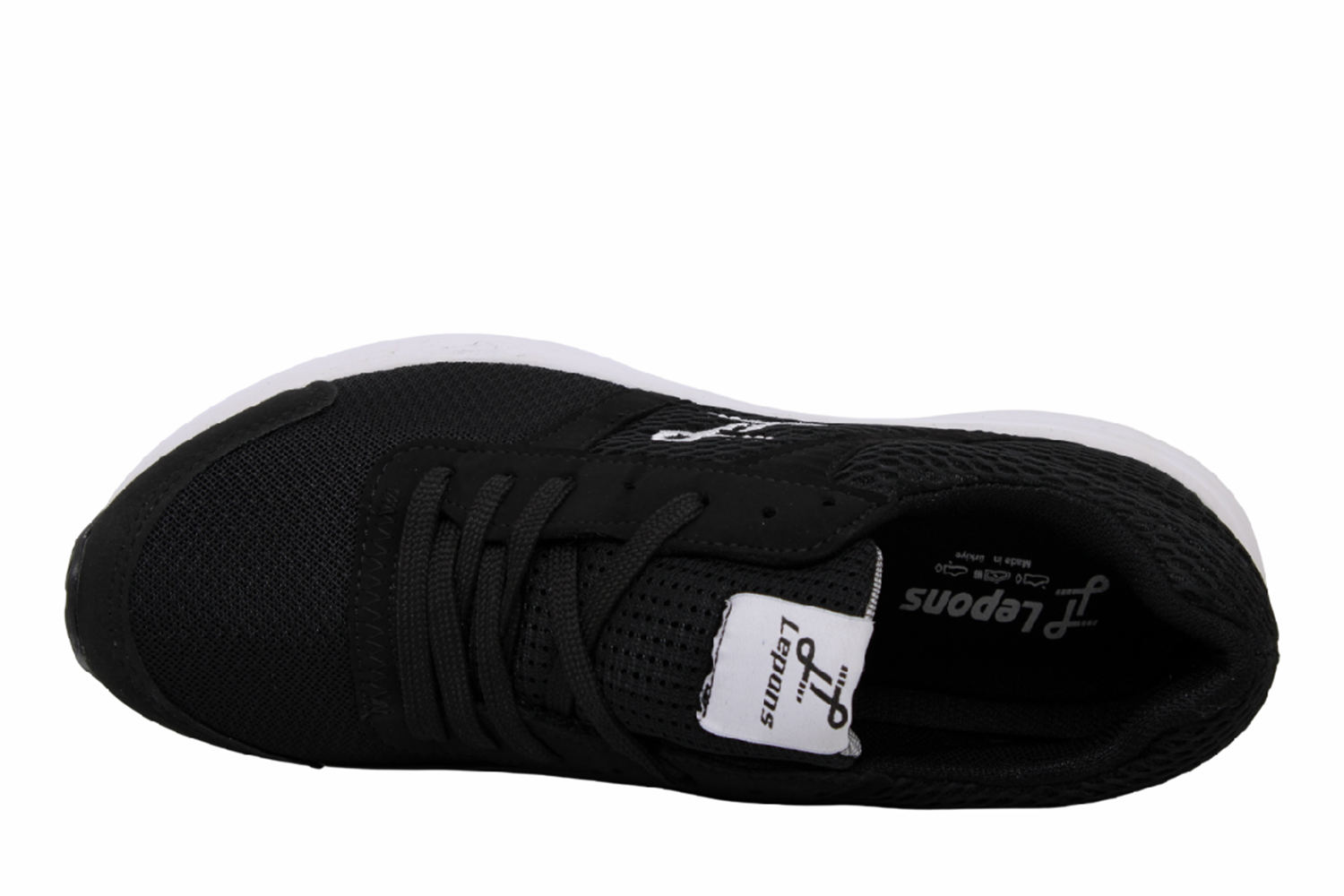 M- LEPONS SPOR - L-002 - ANORAK / SİYAH-BEYAZ