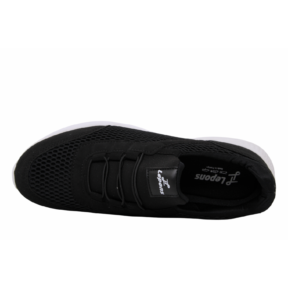 M- LEPONS SPOR - L-110 - ANORAK / SİYAH-BEYAZ