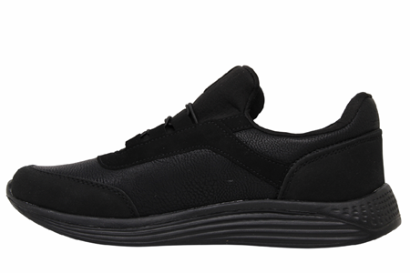 M- LEPONS SPOR - L-110 - CİLT / SİYAH-NUBUK