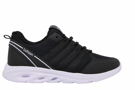 G- LUTTOON SPOR - 4138 - ANORAK / SİYAH-BEYAZ