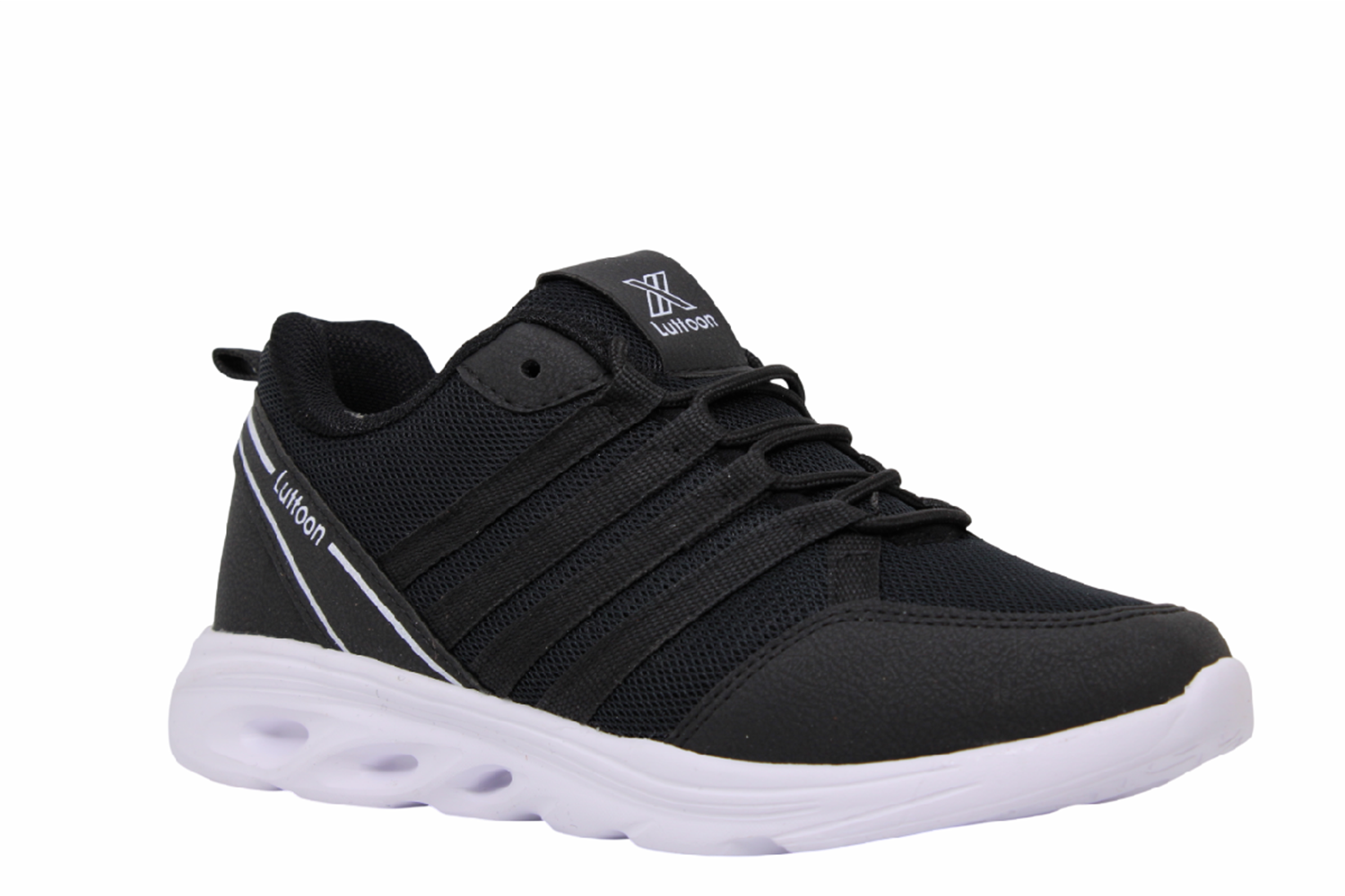 G- LUTTOON SPOR - 4138 - ANORAK / SİYAH-BEYAZ