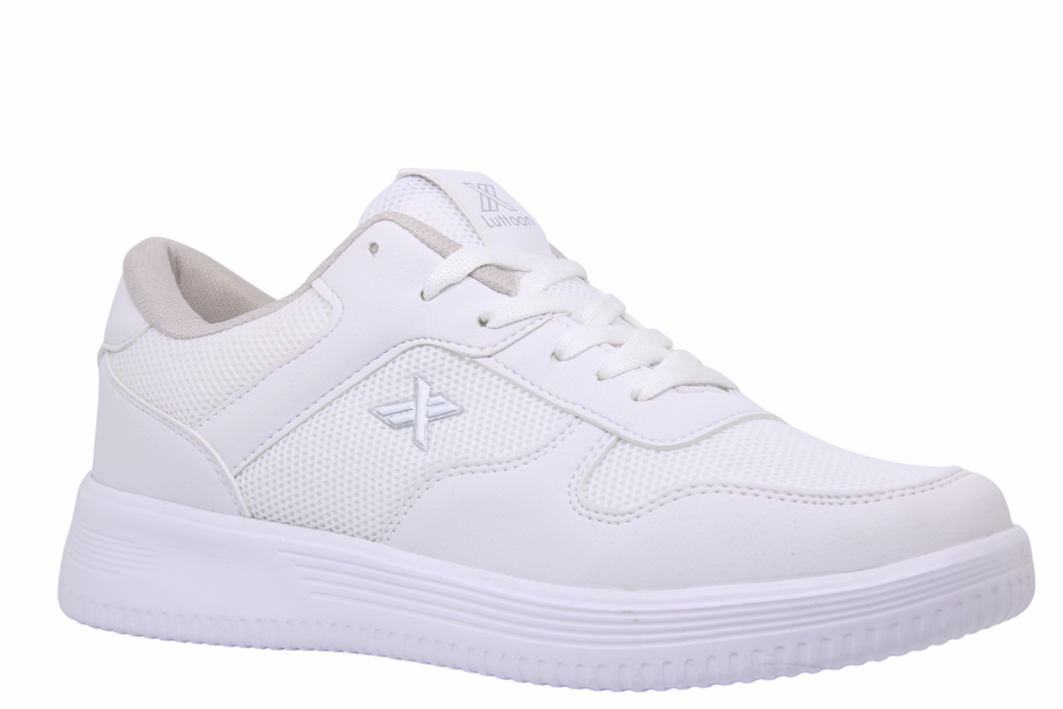 M- LUTTOON SPOR - 4027 - ANORAK / BEYAZ-GÜMÜŞ