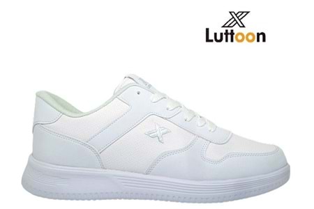 M- LUTTOON SPOR - 4027 - CİLT / BEYAZ-GÜMÜŞ