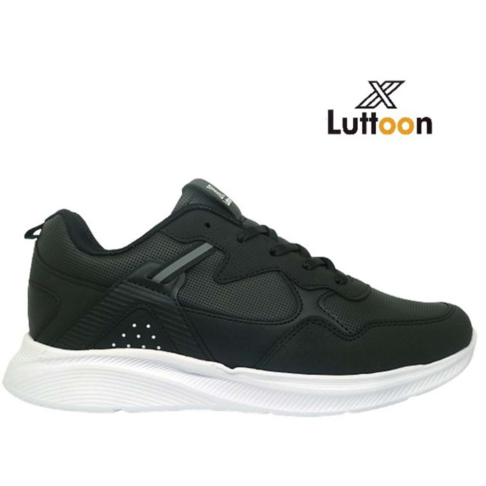 M- LUTTOON SPOR - 4300 - CİLT / SİYAH-BEYAZ