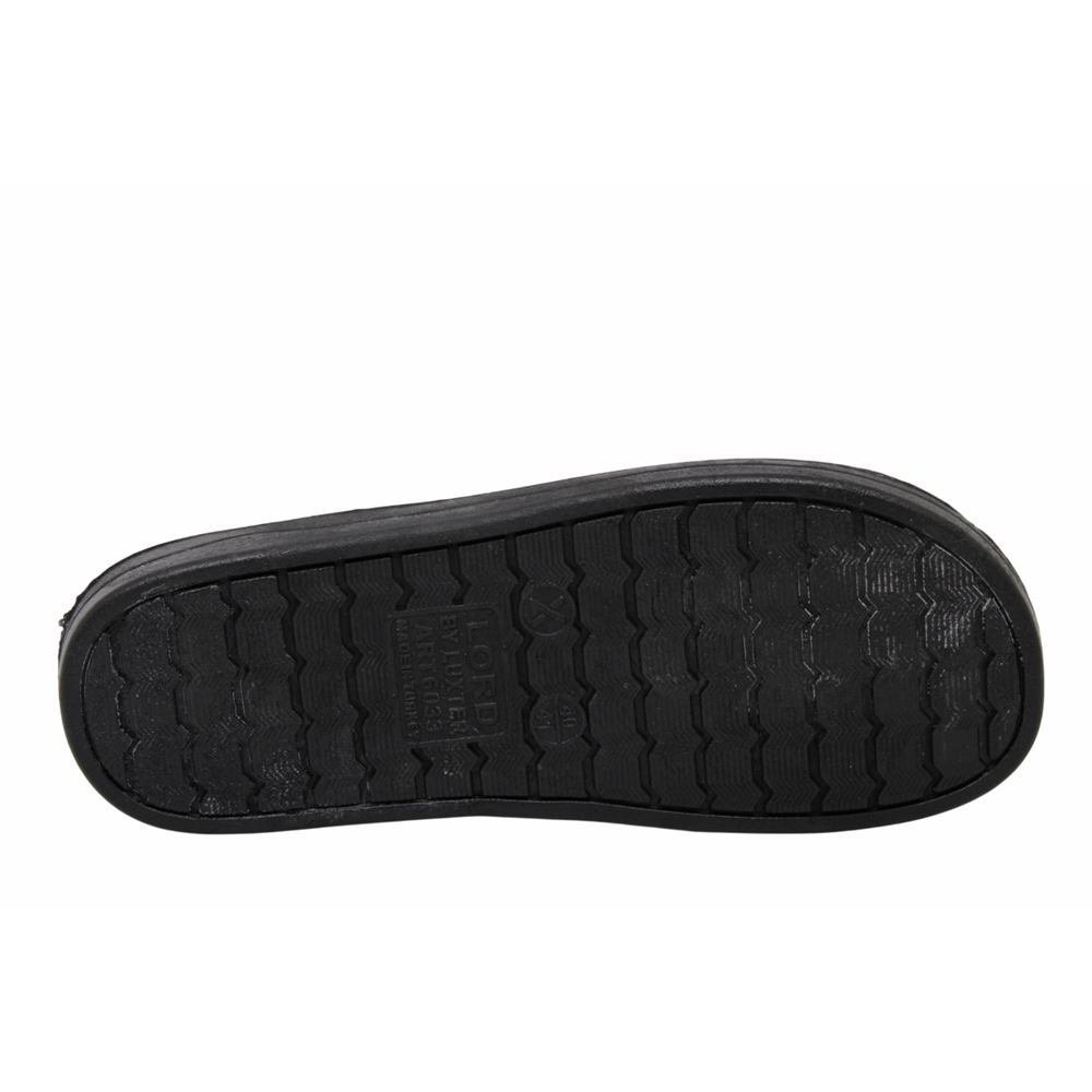 M- LUXTER TERLİK PVC - 6033 - LORD / SİYAH