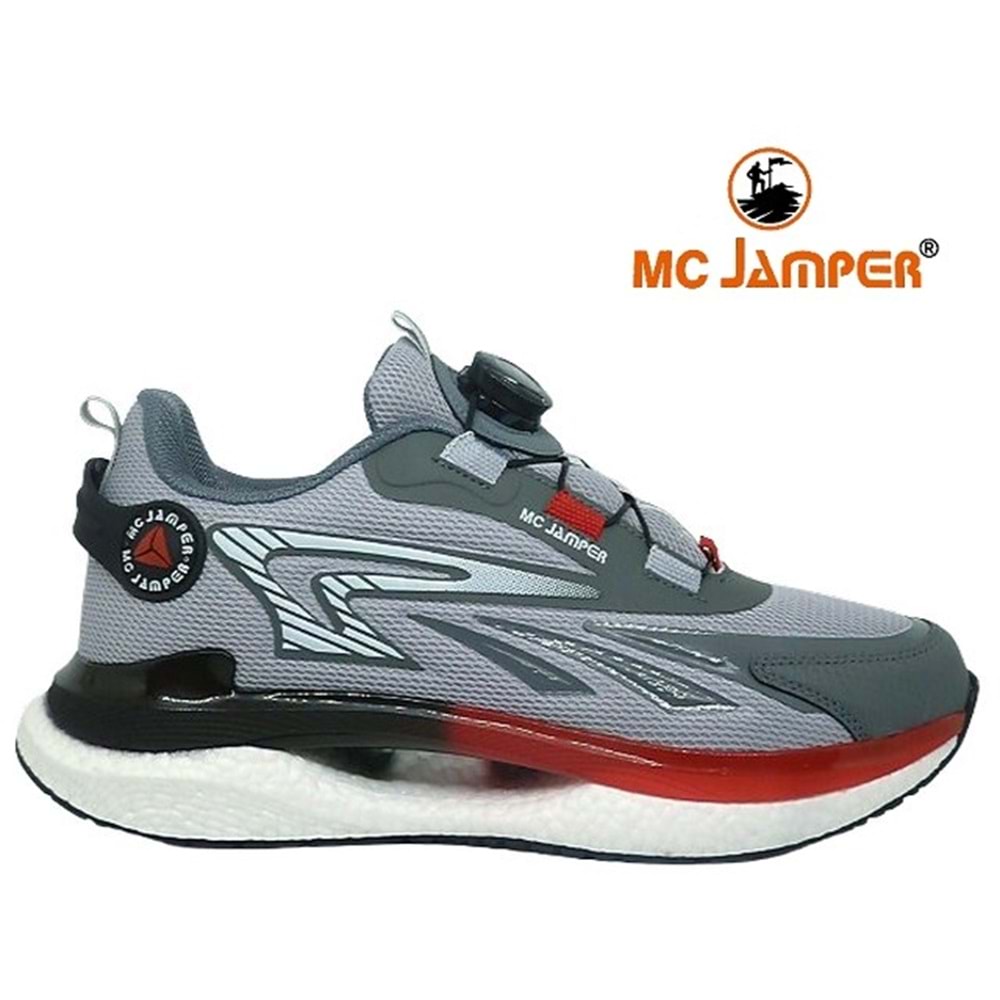 M- MC JAMPER SPOR - 2273 - ANORAK / FÜME-BUZ-KIRMIZI