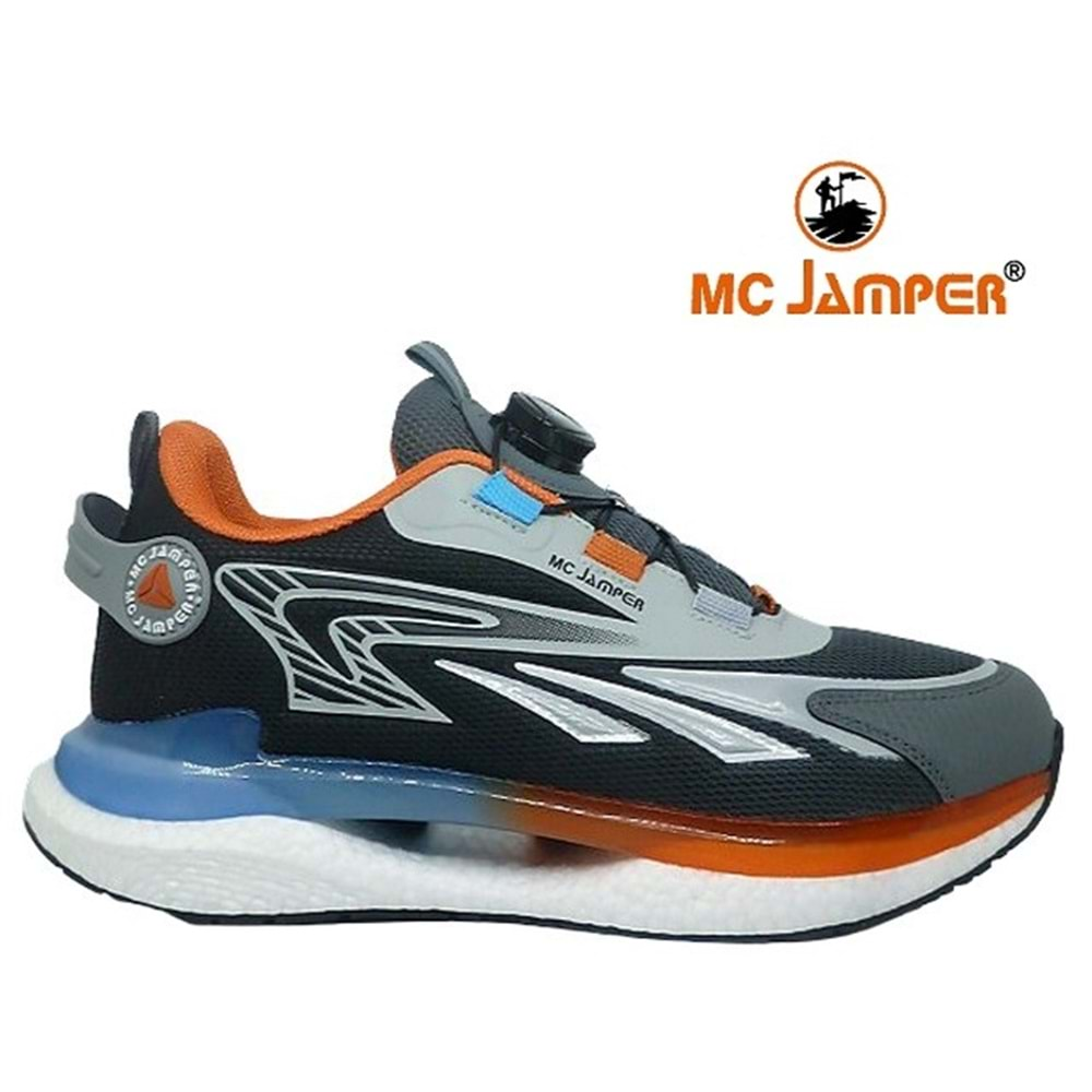 M- MC JAMPER SPOR - 2273 - ANORAK / FÜME-BUZ-ORANGE-H.MAVİ