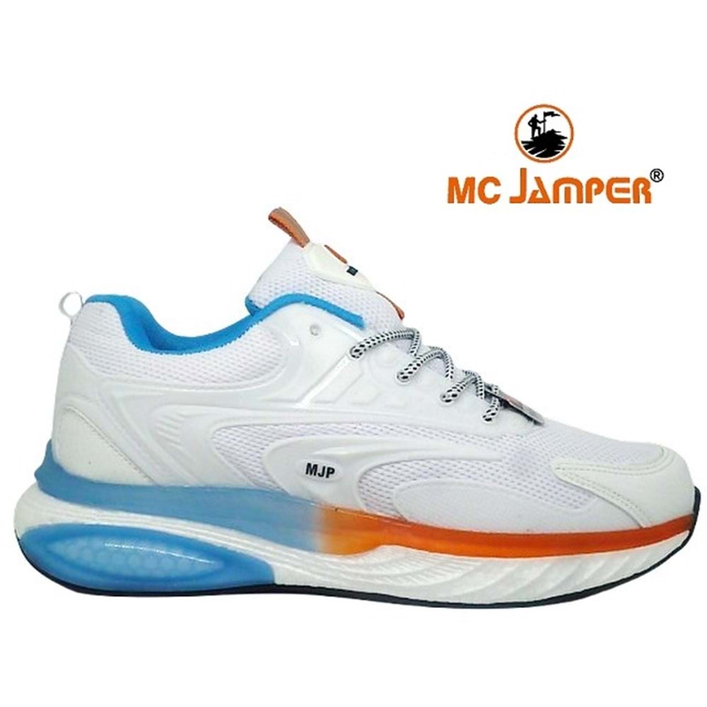 M- MC JAMPER SPOR - 2294 - ANORAK / BEYAZ-ORANGE-H.MAVİ