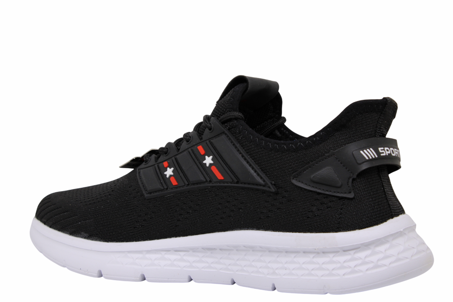 M- MC JAMPER SPOR - 2327 - TRİKO / SİYAH-BEYAZ-KIRMIZI