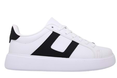 M- MC JAMPER SPOR - 2422 - CİLT / BEYAZ-SİYAH