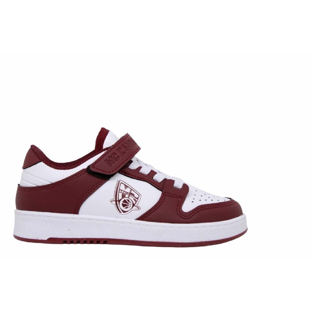 F- MARCO ZANNA SPOR - 035 - CİLT / BEYAZ-BORDO