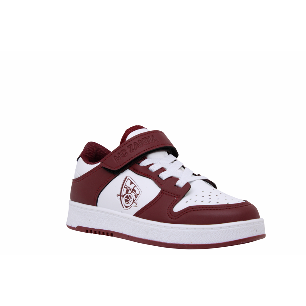 F- MARCO ZANNA SPOR - 035 - CİLT / BEYAZ-BORDO