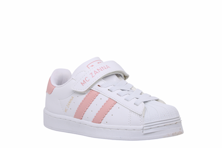 F- MARCO ZANNA SPOR - STAR - CİLT / BEYAZ-PUDRA