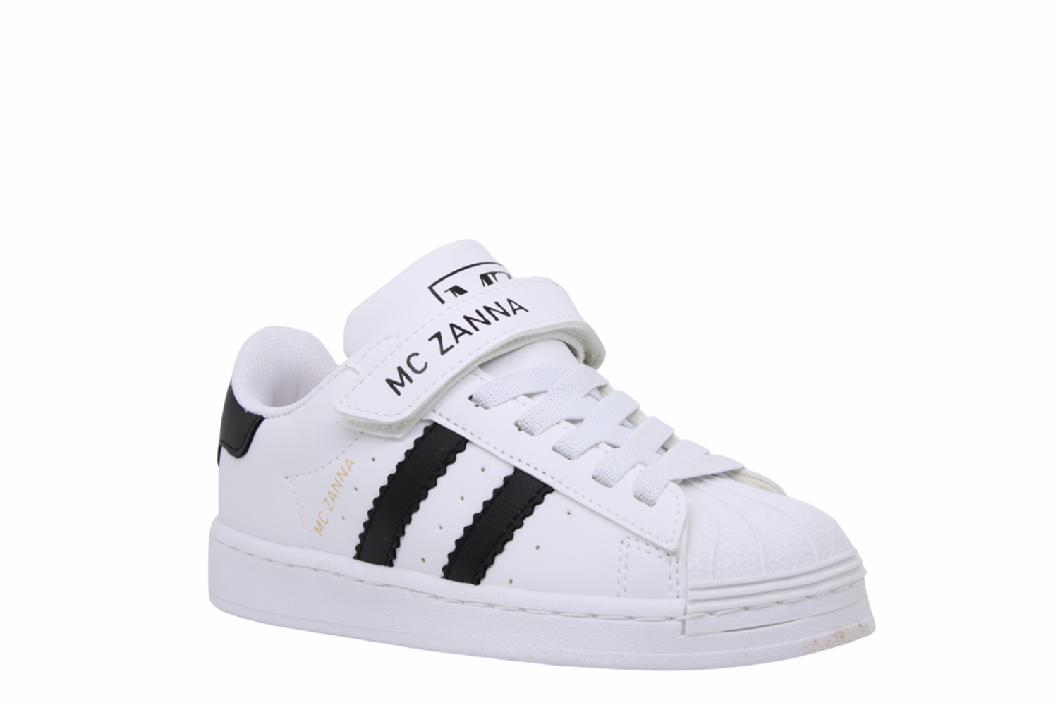 F- MARCO ZANNA SPOR - STAR - CİLT / BEYAZ-SİYAH