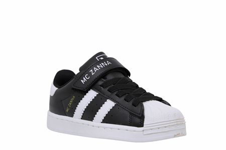 F- MARCO ZANNA SPOR - STAR - CİLT / SİYAH-BEYAZ