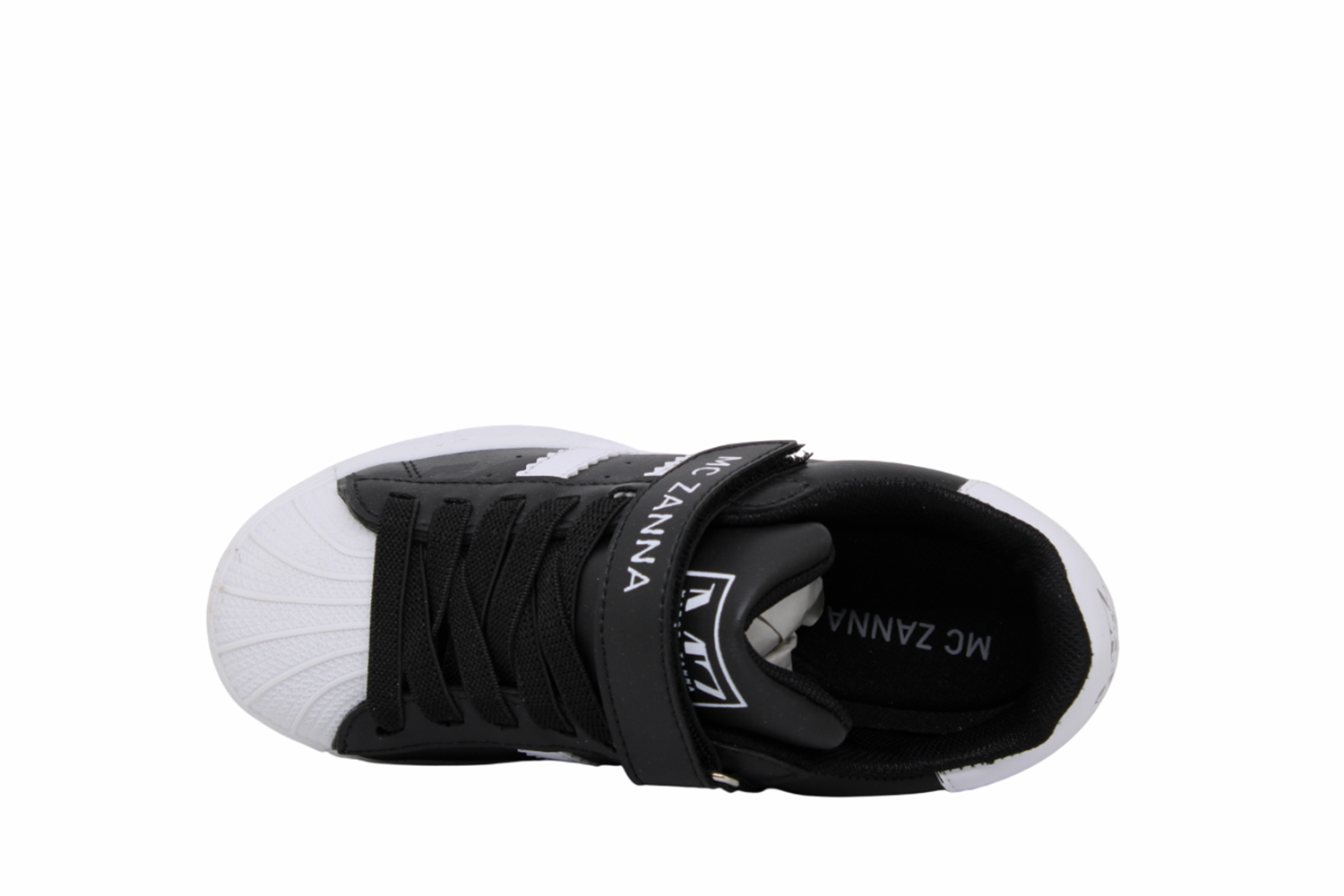 F- MARCO ZANNA SPOR - STAR - CİLT / SİYAH-BEYAZ