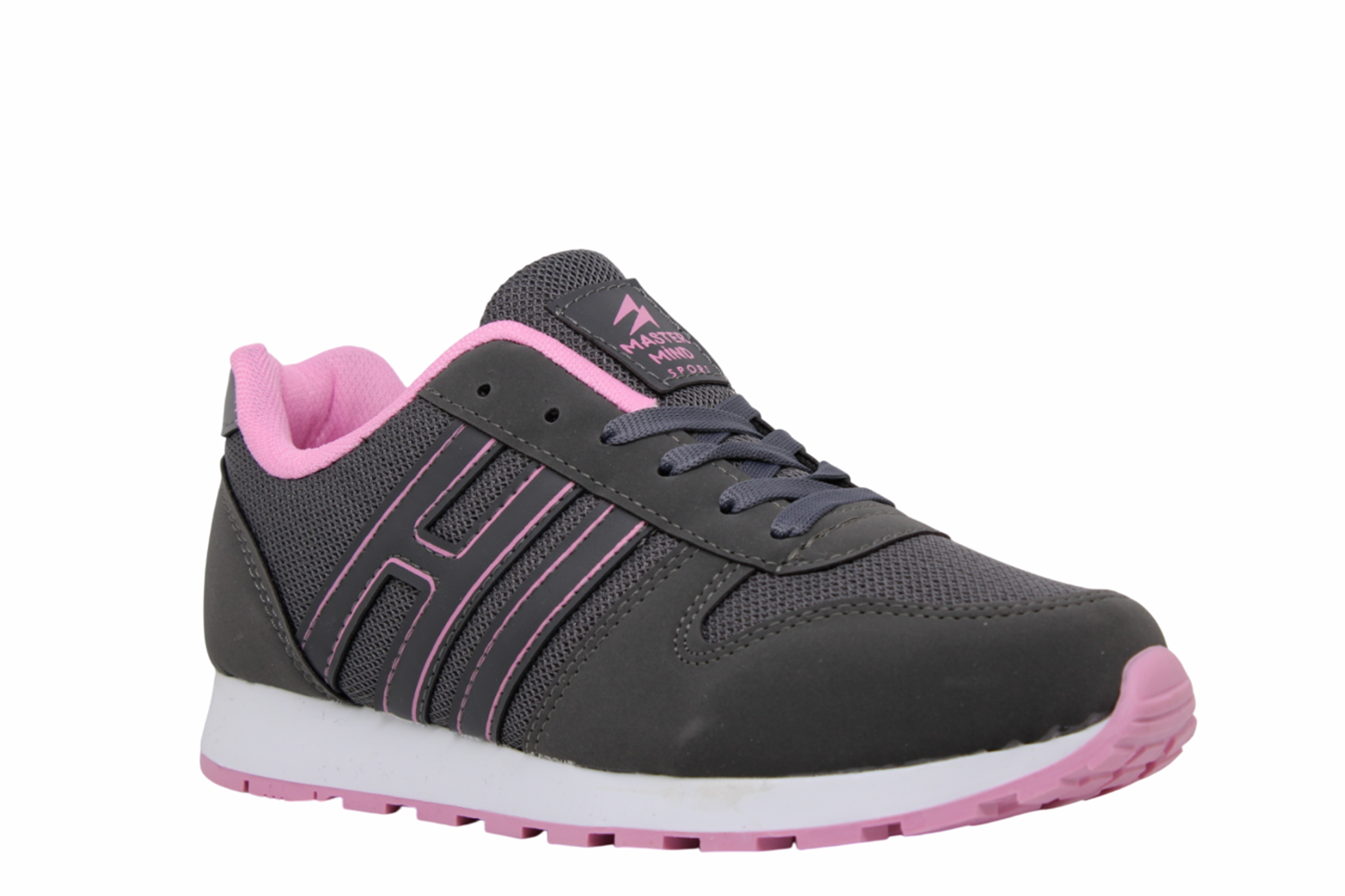 G- MASTER MİND SPOR - 078 - ANORAK / FÜME-PEMBE