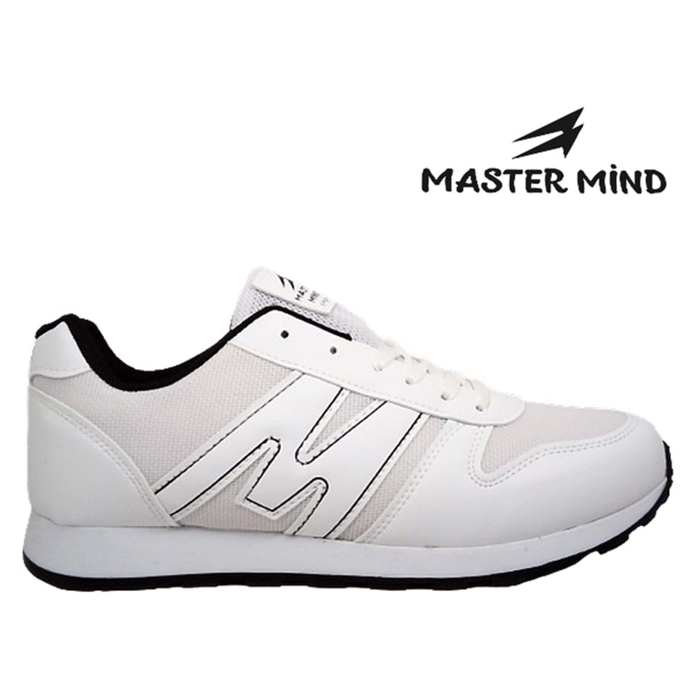 M- MASTER MİND SPOR - 077 - ANORAK / BEYAZ-SİYAH