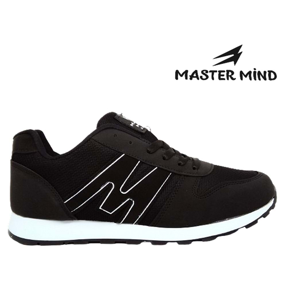 M- MASTER MİND SPOR - 077 - ANORAK / SİYAH-BEYAZ
