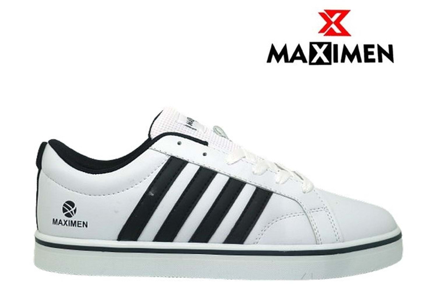 M- MAXIMEN SPOR - 110 - CİLT - BEYAZ-SİYAH