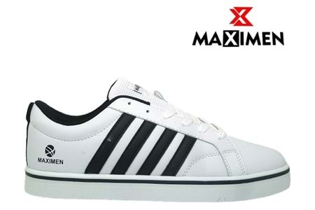 M- MAXIMEN SPOR - 110 - CİLT - BEYAZ-SİYAH