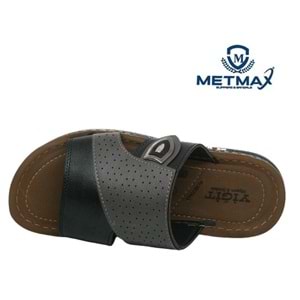 M- METMAX TERLİK - POLİ - 258 - SİYAH-GRİ