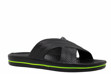 M- MİMU TERLİK EVA - 1146 - SİYAH-YEŞİL