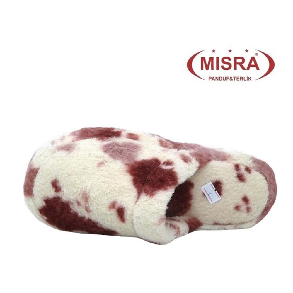 Z- MISRA - EV İÇİ TERLİK - DALMAÇYALI - BEJ-BORDO