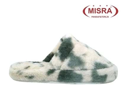 Z- MISRA - EV İÇİ TERLİK - DALMAÇYALI - BEJ-YEŞİL