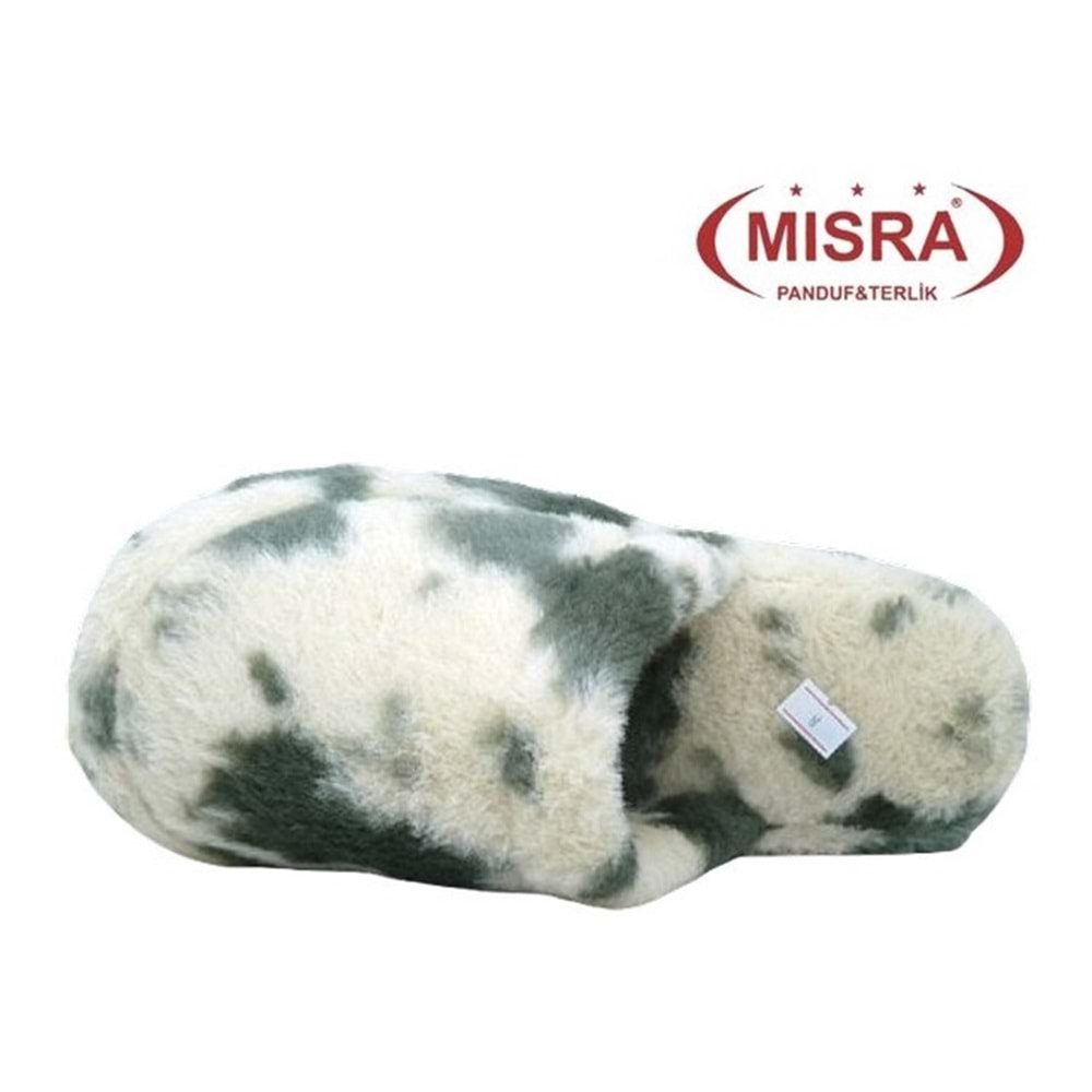 Z- MISRA - EV İÇİ TERLİK - DALMAÇYALI - BEJ-YEŞİL