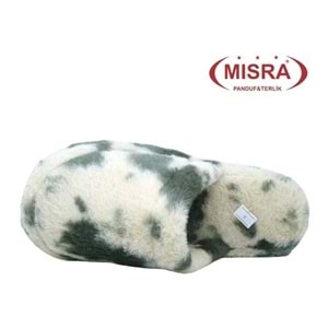 Z- MISRA - EV İÇİ TERLİK - DALMAÇYALI - BEJ-YEŞİL