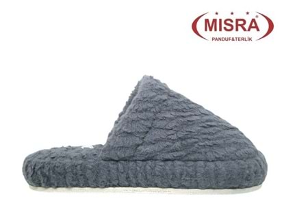 Z- MISRA - EV İÇİ TERLİK - HAVLU - FÜME