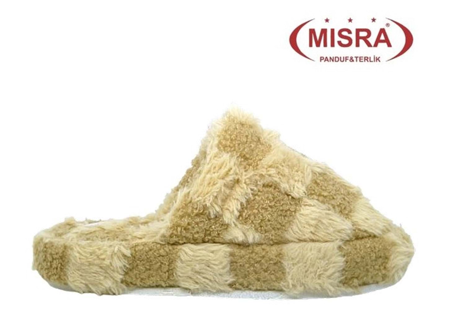 Z- MISRA - EV İÇİ TERLİK - KARELİ - BEJ