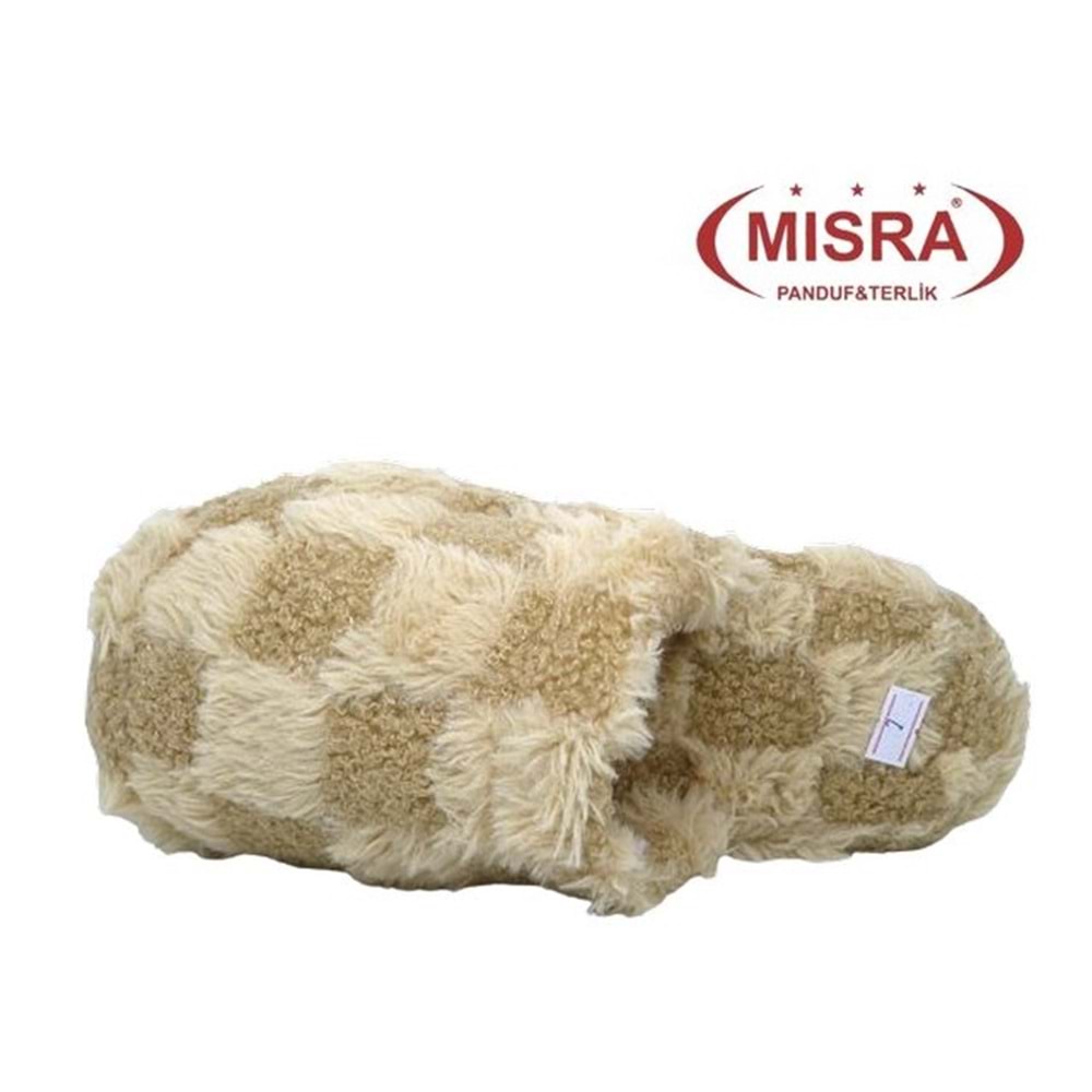 Z- MISRA - EV İÇİ TERLİK - KARELİ - BEJ