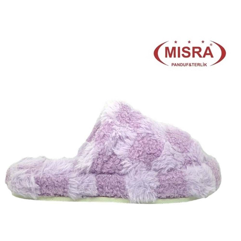 Z- MISRA - EV İÇİ TERLİK - KARELİ - LİLA